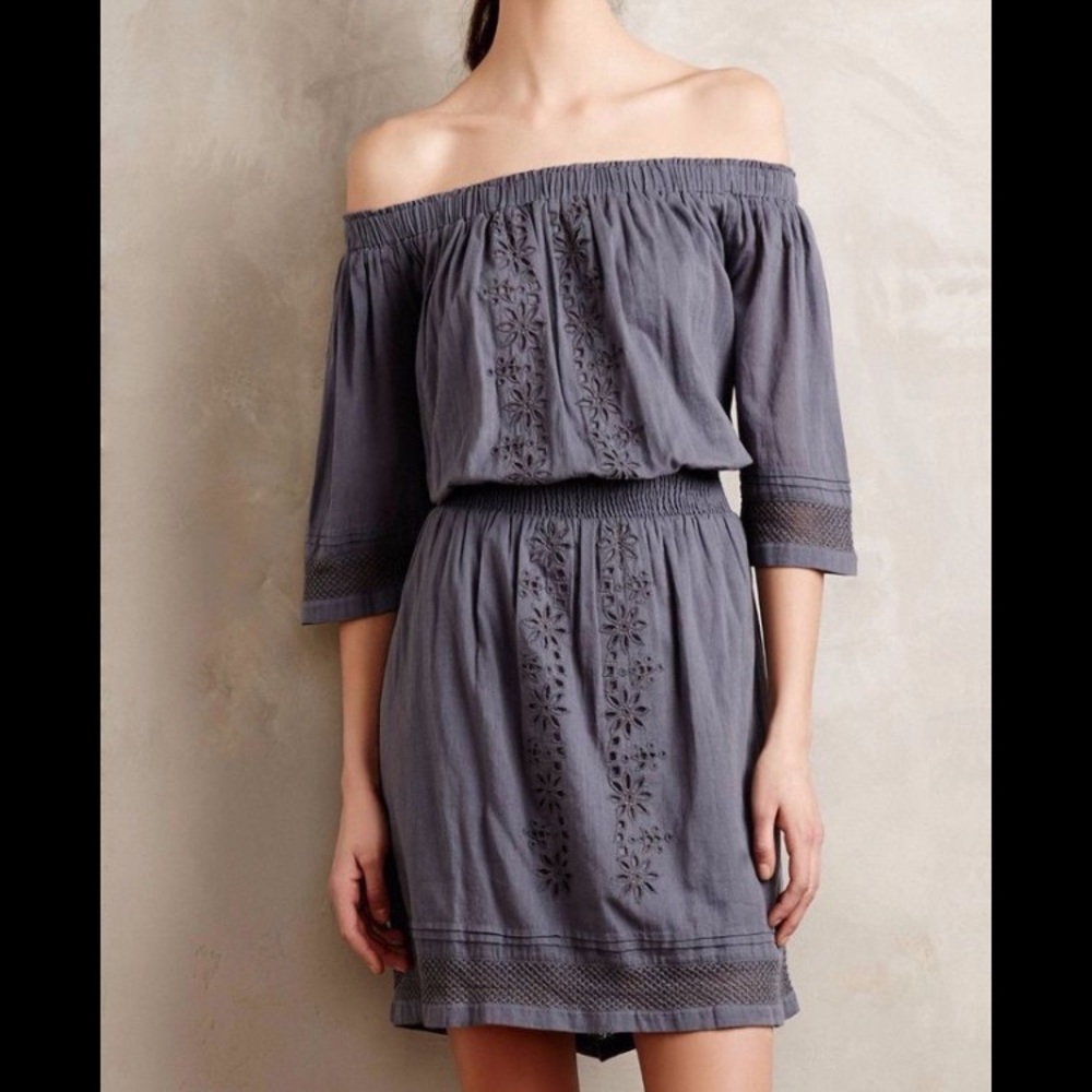 Anthropologie cotton dress